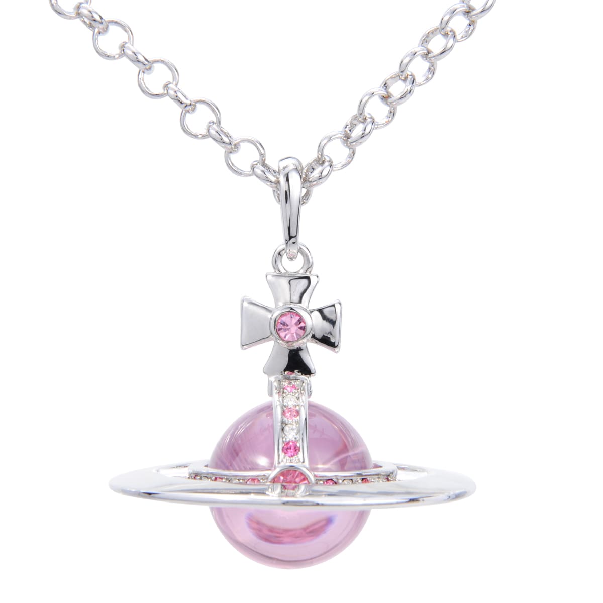 u1u1enne westwood saturn large three-dimensional planet necklace classic style