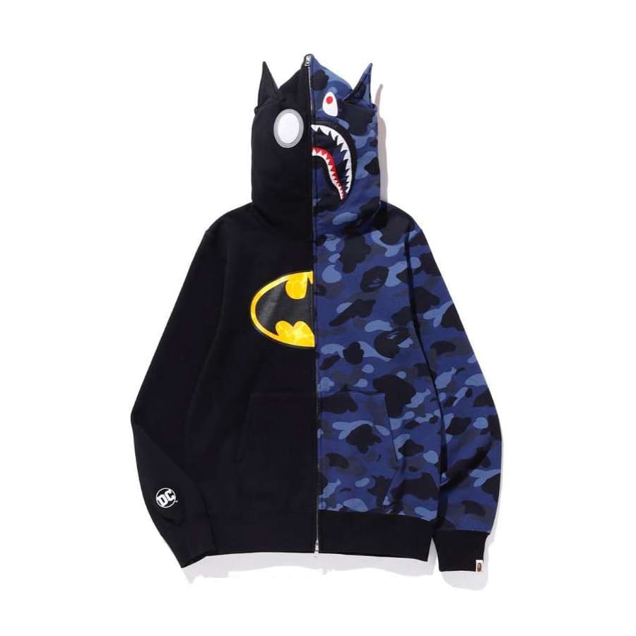 AAPE Ape Head Camouflage Zip Hoodie for Men and Women