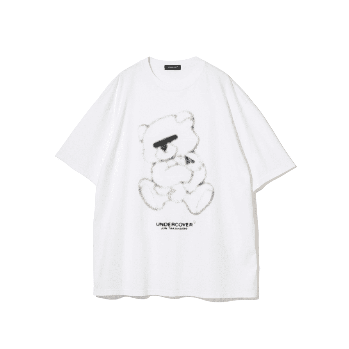 Undercover Basic Logo Printed Loose Short Sleeve T-Shirt for Men and Women