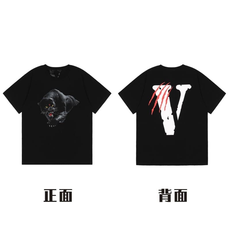 VLONE Big V Short Sleeve T-Shirt Casual High Street Summer Wear