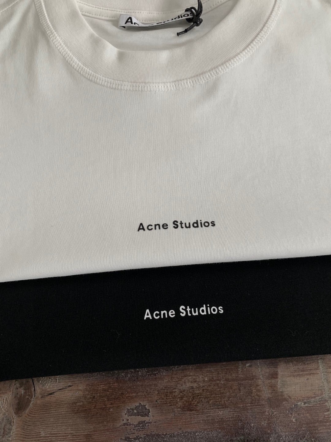 Top version AS 24SS New 320g chest small letter logo printing simple style men and women the same long-sleeved T-shirt