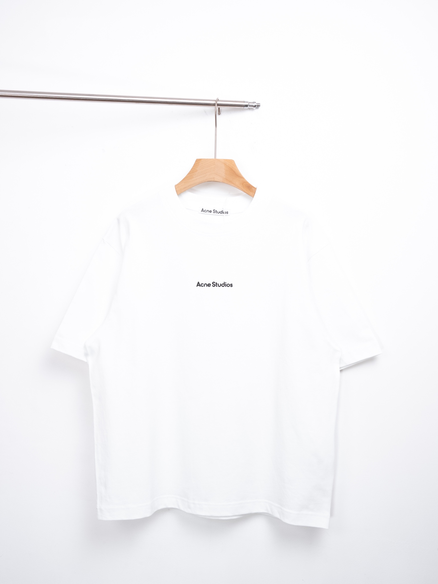 Top version AS 24SS small logo logo letter crew neck men’s and women’s same simple style short sleeve t-shirt