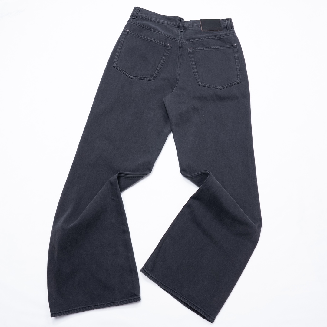 Top version AS 2021M A- line version Vintage smoky gray skinny jeans