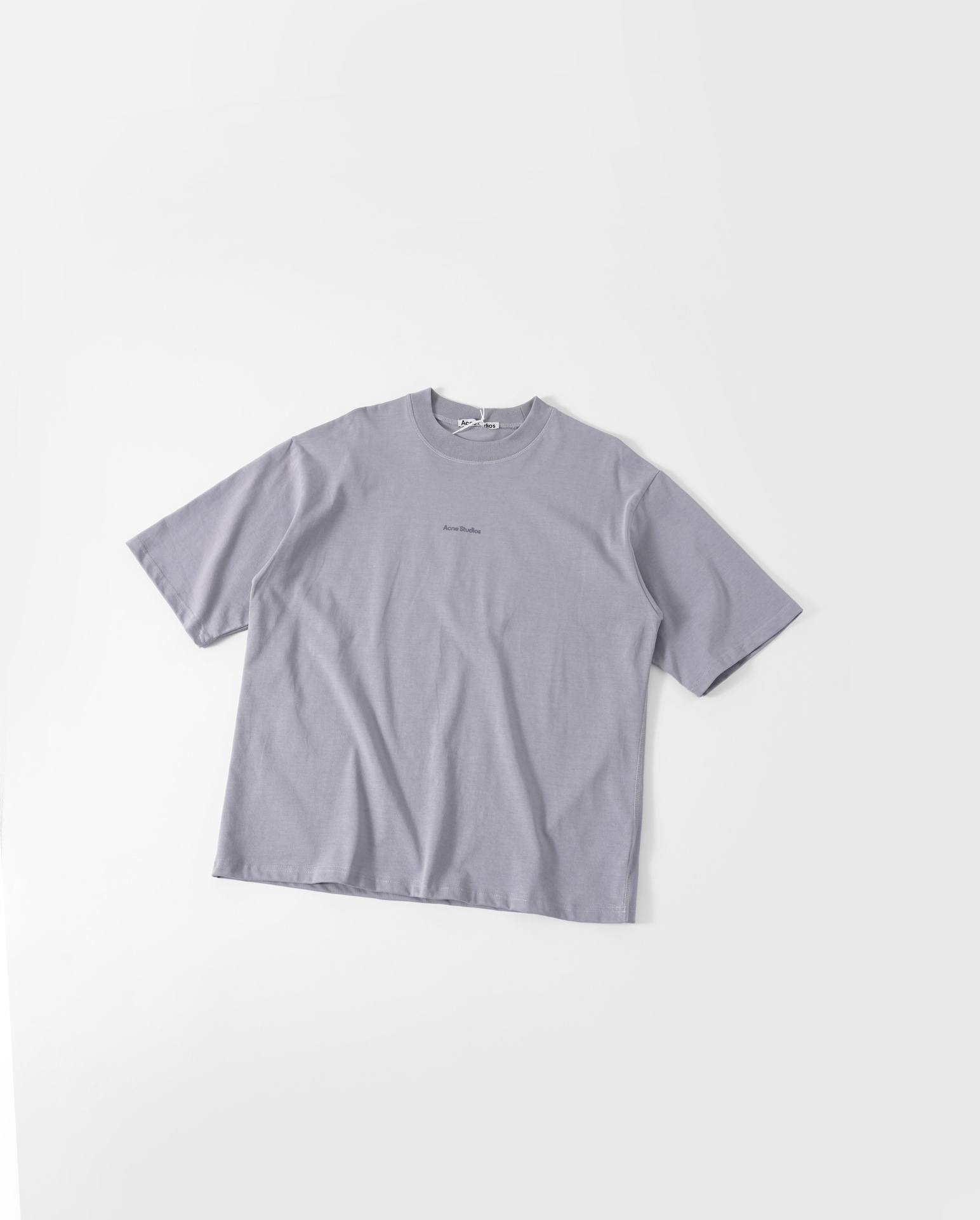 Top version AS 24SS small logo logo letter crew neck men’s and women’s same simple style short sleeve t-shirt