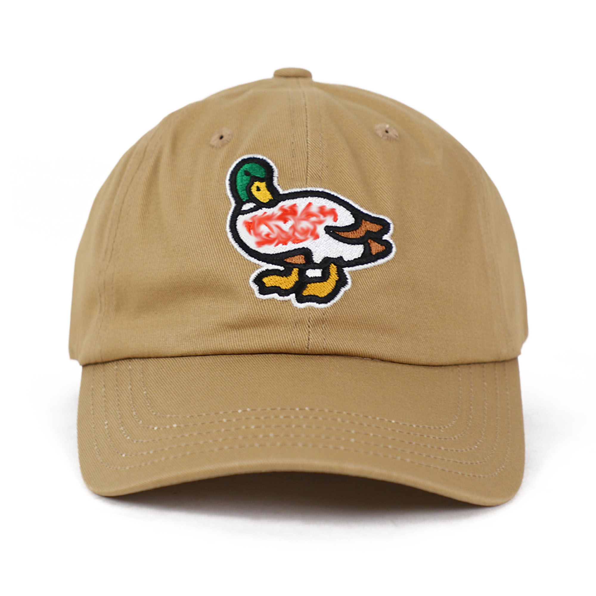 Hvm*n M*de hat japanese pig polar bear duck embroidered baseball cap soft top retro trendy peaked cap for women